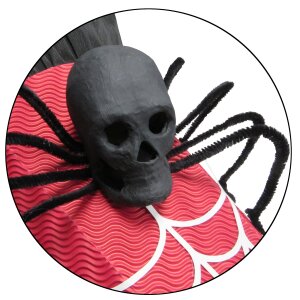 Schultüte Bastelset Spinne rot von Prell, inkl....