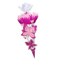 Schultüte Bastelset Schmetterling vorgestanzt von Prell, inkl. Schulstarterpaket GRATIS