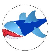 Schultüte Bastelset Haifisch von Prell, inkl. Schulstarterpaket GRATIS