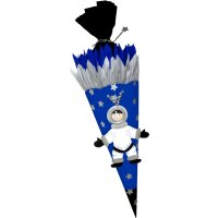 Schultüte Bastelset Astronaut von Prell, inkl. Schulstarterpaket GRATIS