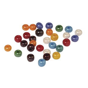 Glas-Gro&szlig;lochradl, opak, &oslash; 5,4 mm, Dose 55g, gemischt