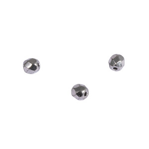 Glas Schliffperle, 3mm ø, Dose 100Stück,...