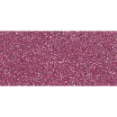 Moosgummi Glitter, 2 mm stark, 30 x 45 cm, pink, 1 Platte
