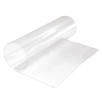 Hartfolie glasklar, 21x29,7 cm, Stärke 0,2 mm, SB-Btl. 3 Stück