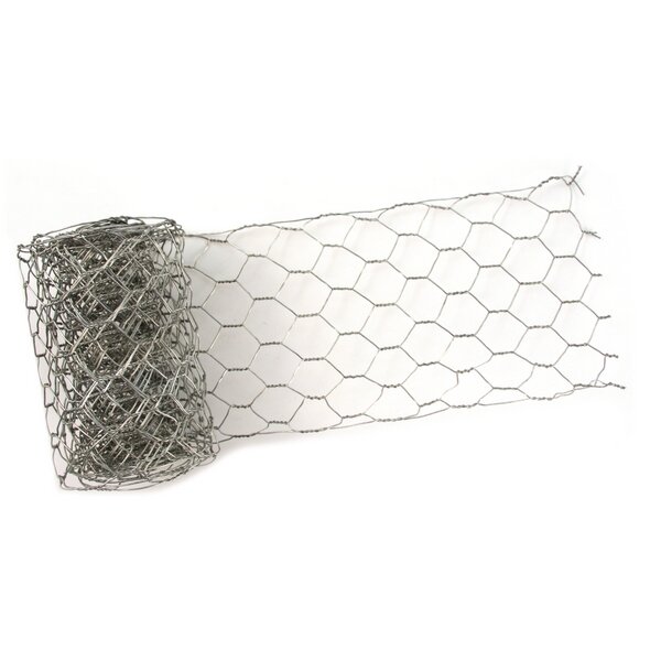 Deko-Gitter, 10 cm breit, SB-Btl. 2,45 m, platin