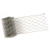 Deko-Gitter, 10 cm breit, SB-Btl. 2,45 m, platin