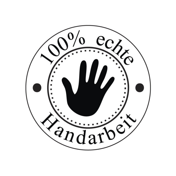 Stempel Handarbeit, 3cm ø