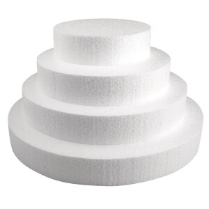 Styropor-Scheibe, 15cm &oslash;, 4cm