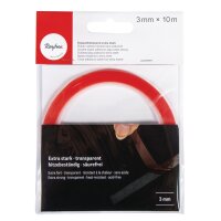 Doppelklebeband extra stark, 3mm, transparent, SB-Btl 10m