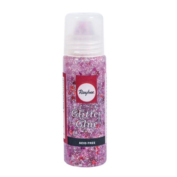 Glitter-Glue Herzchen