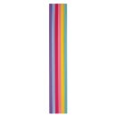 Wachs-Zierstreifen Pastell, 230x2mm, 6 Farben á 3...