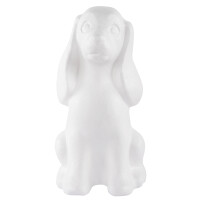 Styropor-Hund, 25 cm