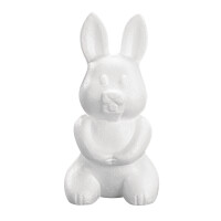 Styropor-Hase, 23 cm