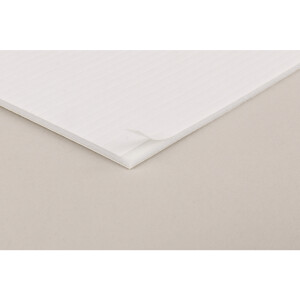 3D-Klebekissen, 3x100 mm, 2 mm stark, SB-Karte: Platte 10x10 cm, wei&szlig;