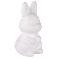 Styropor-Hase, stehend, 8 cm