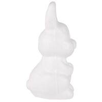 Styropor-Hase, stehend, 8 cm