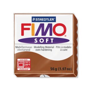 Fimo soft Modelliermasse, 57g, karamell, 8020-7