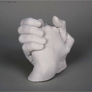 BP Abformset 3D H&auml;nde, 500g Abformmasse + 1.000g Raysin