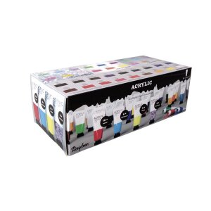 Acrylfarben Künstler Set, 36 Farben x 22ml, Set 792ml, bunt