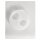 Gießform: Teelichthalter Yin Yang, 2 Motive, 12x8 cm