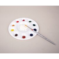 Farbenmischpalette, 10-fach, 17,5 cm ø