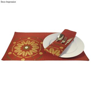 Tischset, wei&szlig;, 48x35cm, SB-Btl 2St&uuml;ck