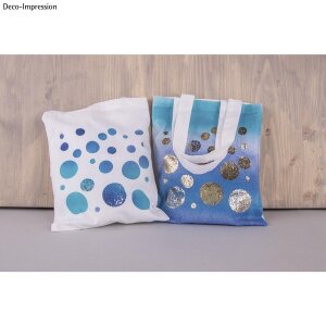 Baumwoll- Tasche, unbedruckt, 21x25cm, Beutel 1St&uuml;ck, wei&szlig;