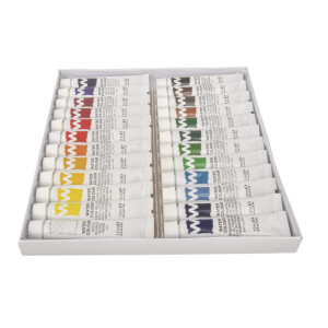 Künstler-Set Aquarellfarben, 24 Farben x 12ml, Set...