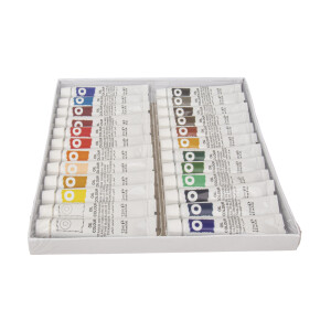 Künstler-Set Ölfarben, 24 Farben x 12ml, Set 288ml