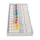 Künstler-Set Acrylfarben, 12 Farben x 12ml, Set 144ml