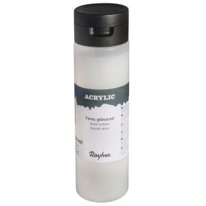 Acrylfirnis glänzend, Flasche 250ml