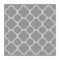 Schablone Waben modisch, 30,5x30,5cm, SB-Btl 1Stück