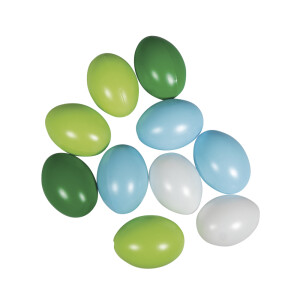 Plastik Eier, 6cm &oslash;