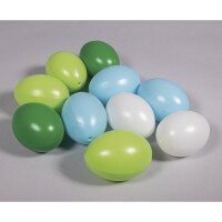 Plastik Eier, 6cm ø