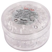 Acryl Streuteile Diamant, 12mm ø, Dose 55g, kristall