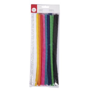 Chenilledraht Mix, 0,9x30cm, 10 Farben à 3...