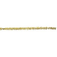 Glimmer-Chenilledraht, 50cm, Stärke 9mm, SB-Btl 10Stück, gold