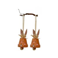Bastelset Tontopf Hase mit Glocke von Prell, 12 Stück