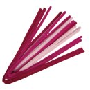 Chenilledraht-Mischung, 50x0,9cm, sortiert, SB-Btl 10Stück, pink Töne