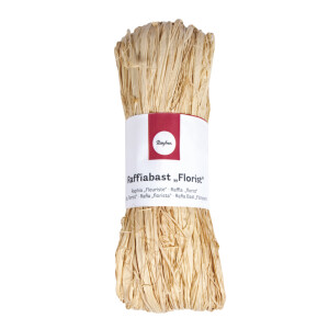 Raffiabast Florist, Bündel 150 g, natur