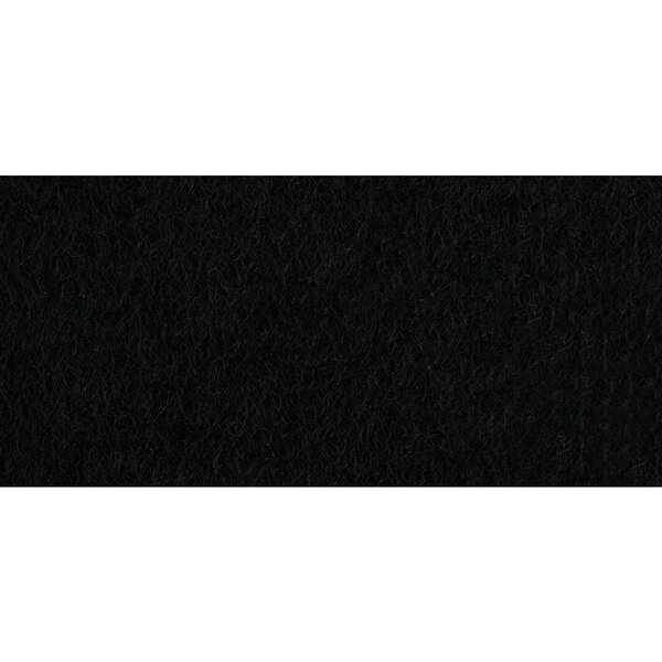 Filzmeterware, 500x45cm, auf Kern gerollt, 0,8-1 mm, schwarz