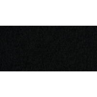 Filzmeterware, 500x45cm, auf Kern gerollt, 0,8-1 mm, schwarz