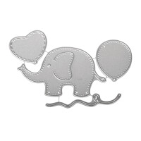 Stanzschabl. Set: Baby Elephant, SB-Btl 4Stück, 2,1-8,5cm