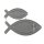 Stanzschablone: Fishes, 4,3-6,9cm, SB-Btl 2Stück