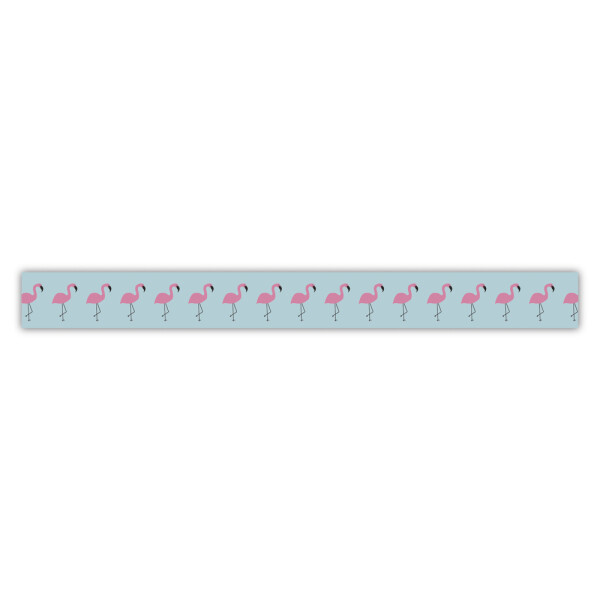 Washi Tape Flamingos, 15mm, Rolle 15m