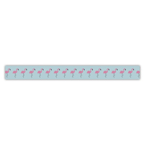 Washi Tape Flamingos, 15mm, Rolle 15m