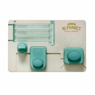 Mini Alphabet Punch Board, SB-Blister