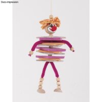 Clown-Füße aus Holz, 15x25mm
