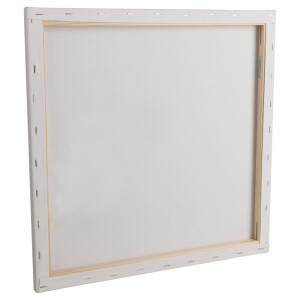 Keilrahmen, 100% Baumwolle, 330 g/m2, 40x40x1,7 cm