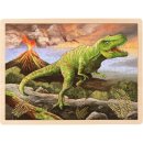 Einlegepuzzle T-Rex, 40 x 30 cm, 96teilig